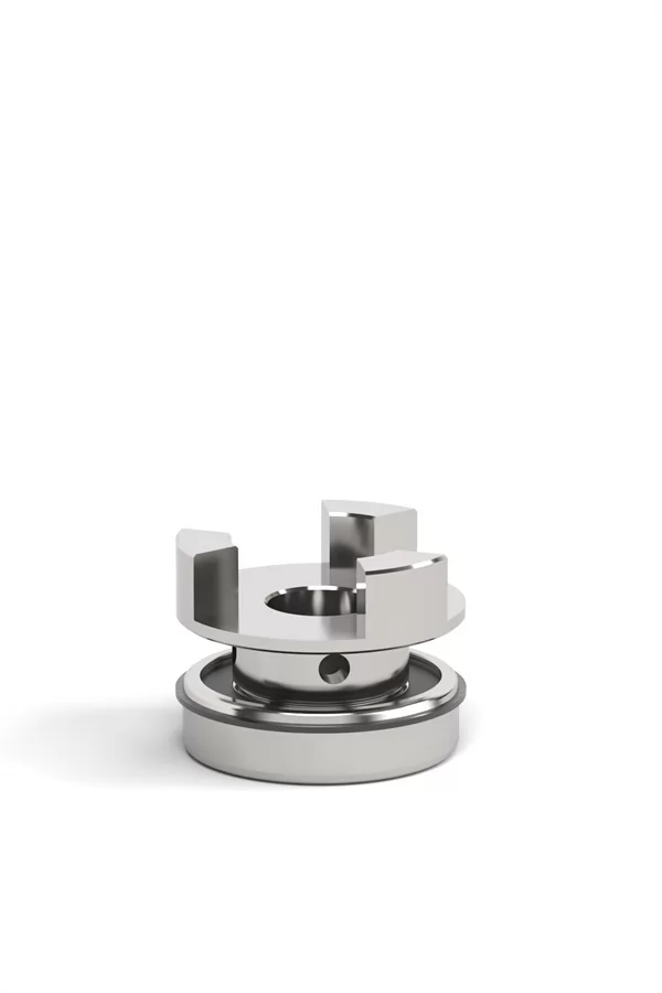 Compact design with integrated coupling