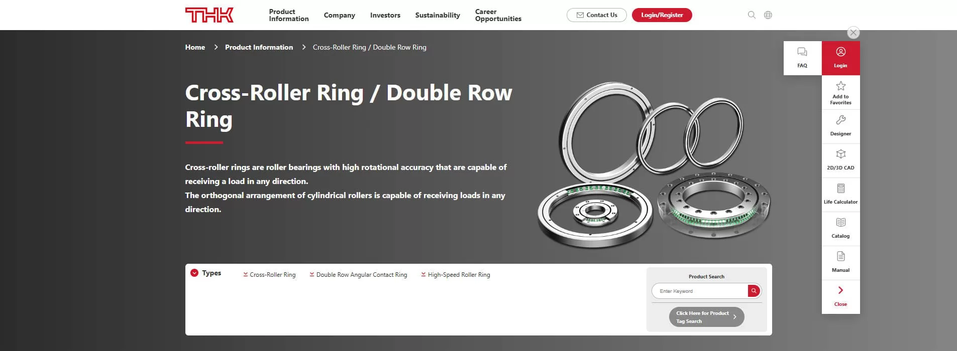 Top Cross Roller Bearing Manufacturers and Suppliers