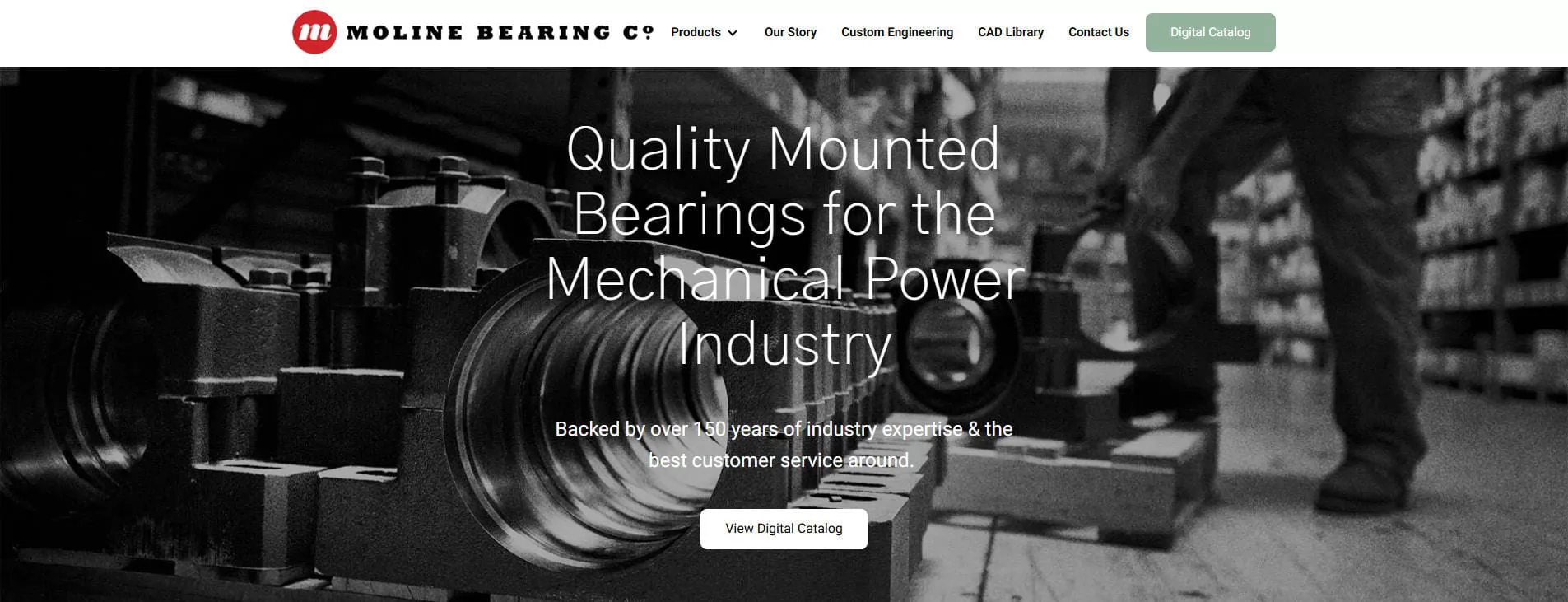 Moline Bearing Company - American Made Mounted Roller Bearings Manufacturer