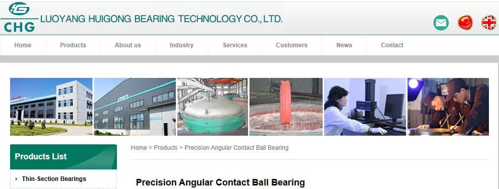 LYH Bearing Angular Contact Ball Bearing Manufacturer in China