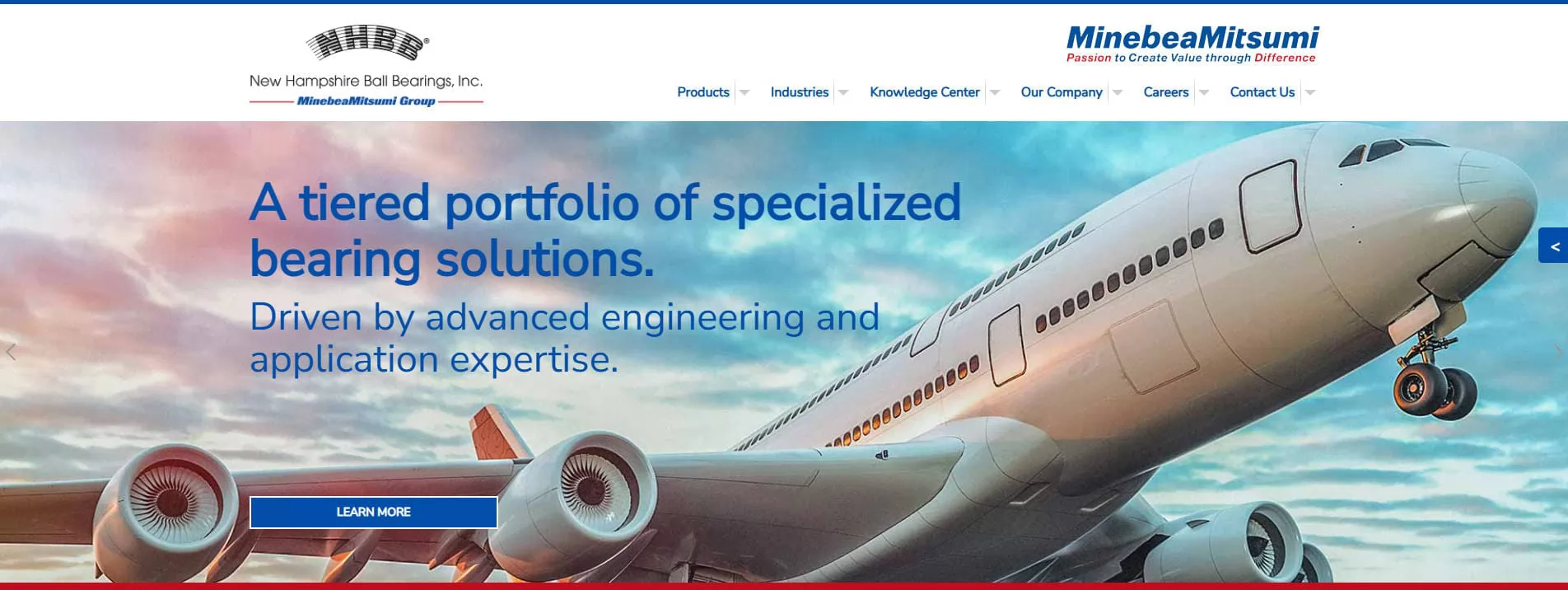 NHBB New Hampshire Ball Bearings Thin Section Manufacturer USA