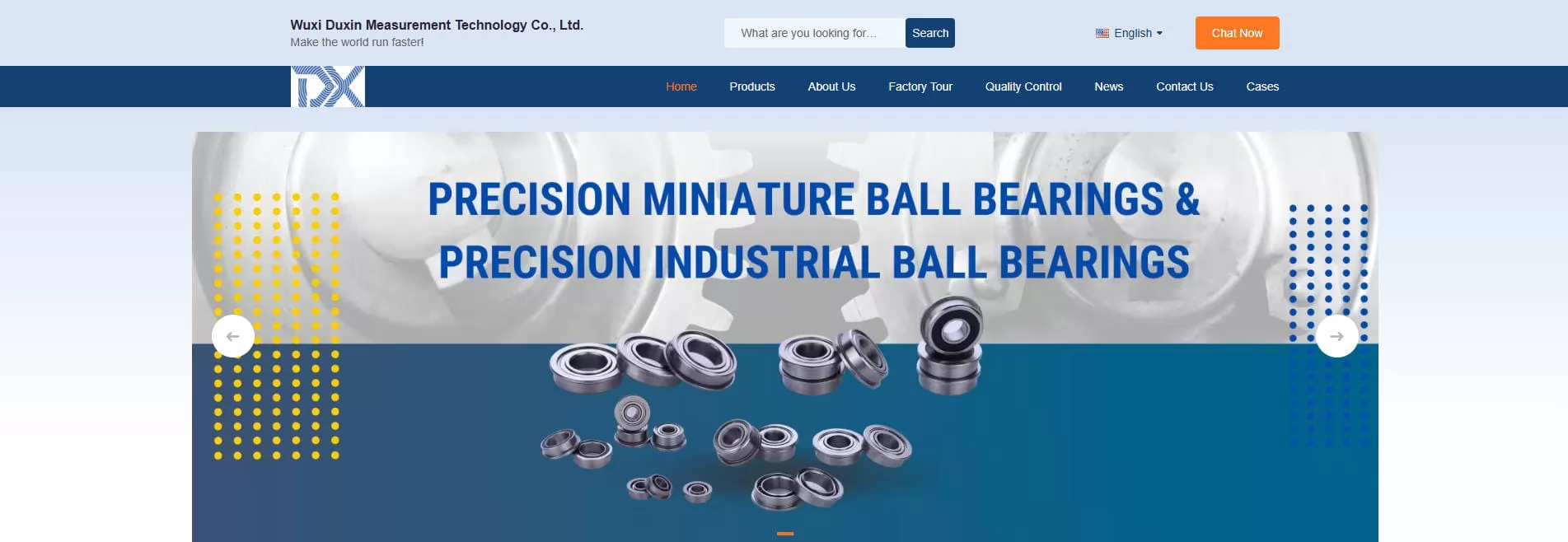 Wuxi Duxin LFK LFB - China miniature and double row deep groove ball bearing manufacturer