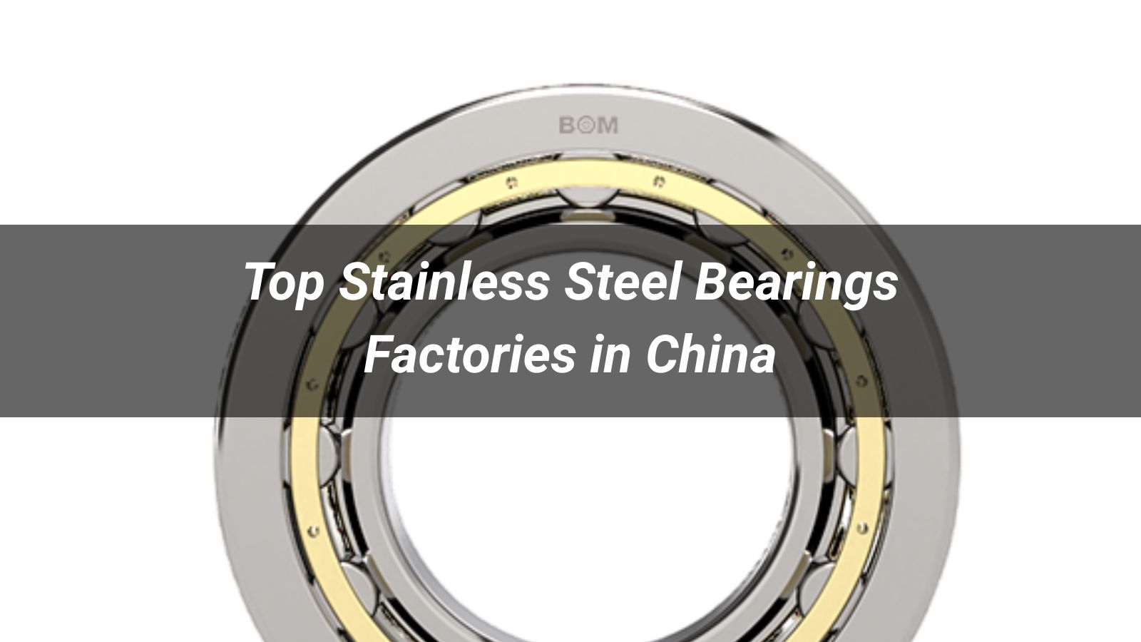 Top 10 Stainless Steel Bearings Factories in China 2026