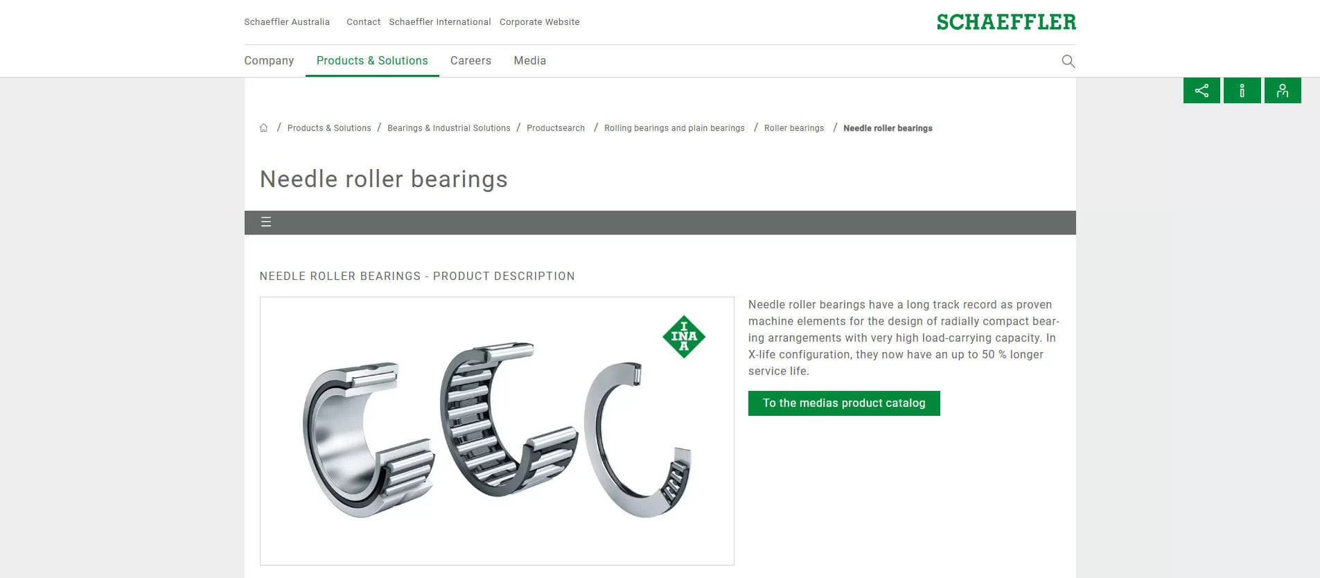 Schaeffler Australia Needle Roller Bearings Manufacturer and Supplier