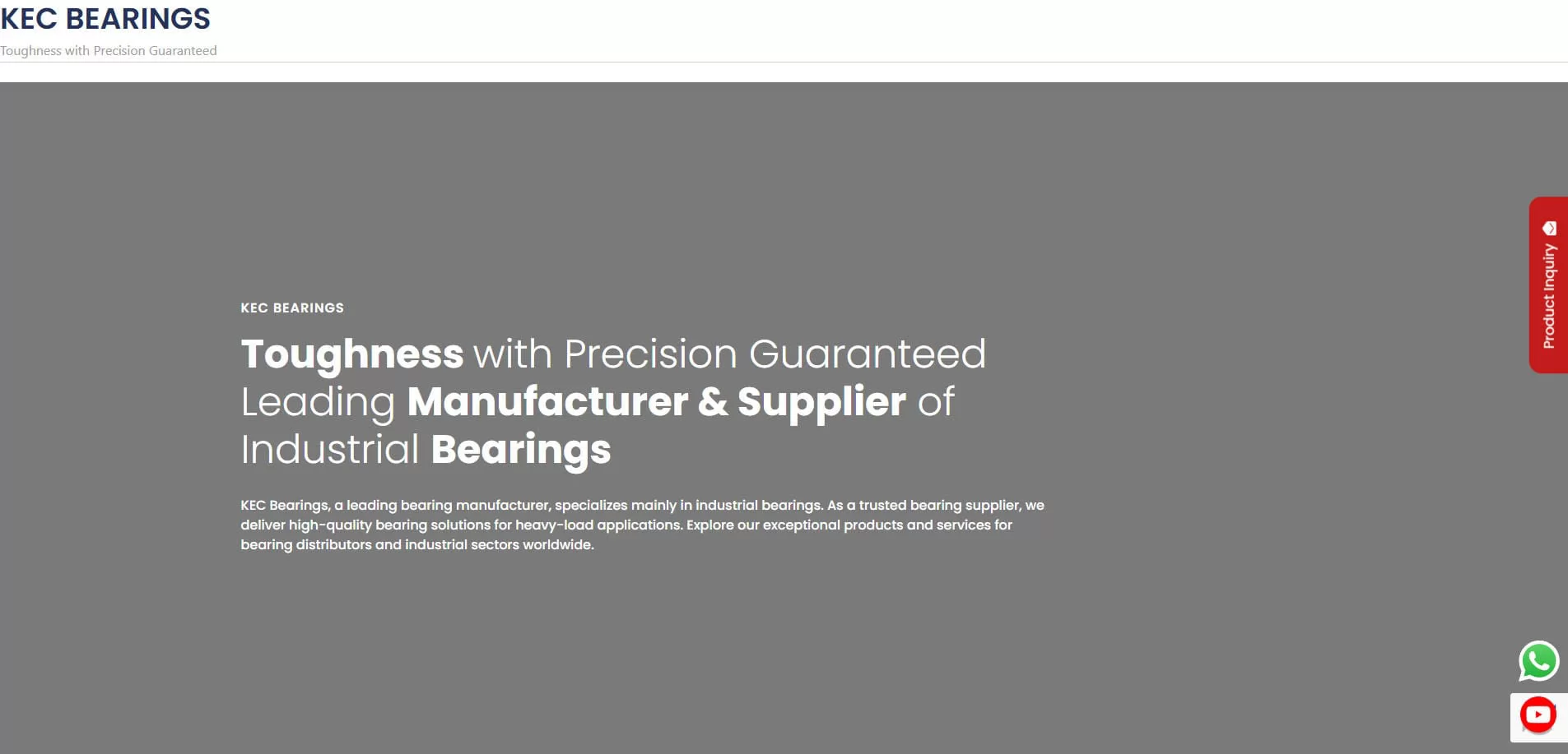 KEC Bearings - Taper Roller Bearings Manufacturer in India