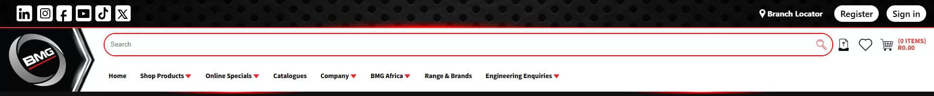 BMG Ball Bearing Supplier in South Africa