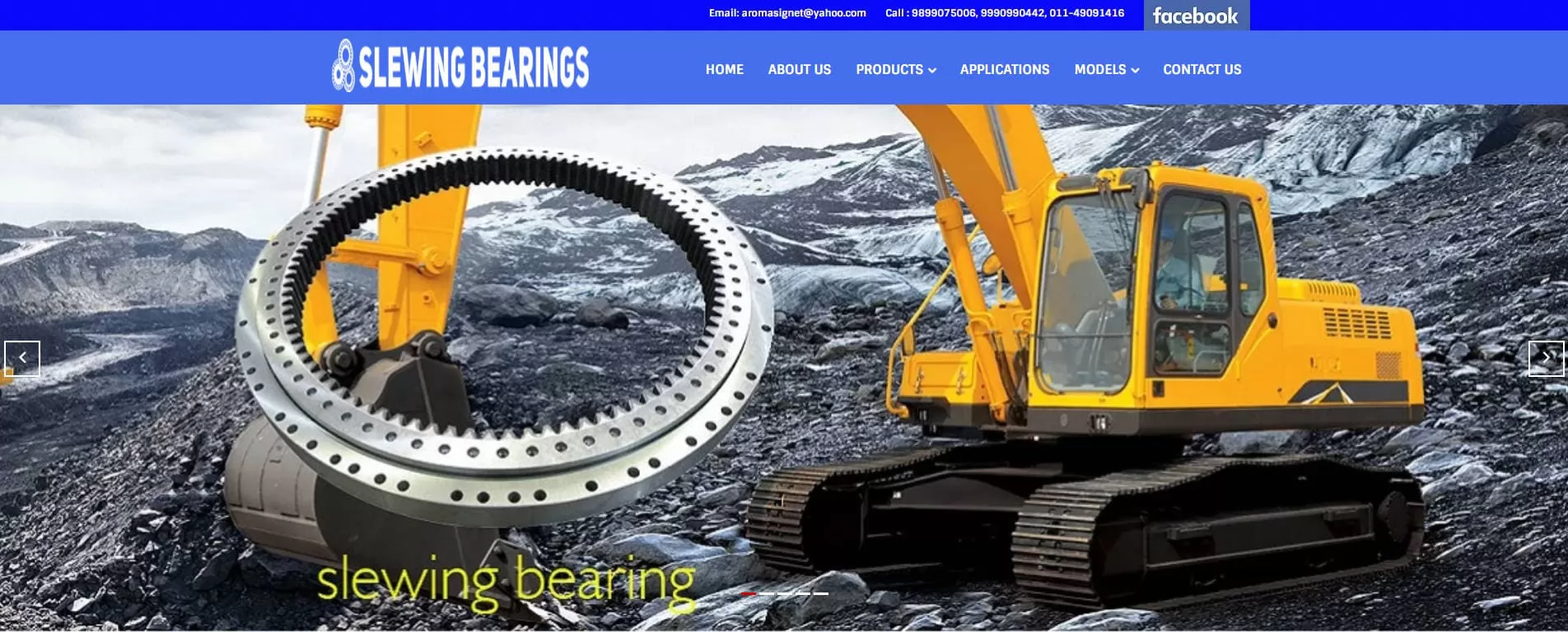 Slewing Bearing India Manufacturer and Supplier
