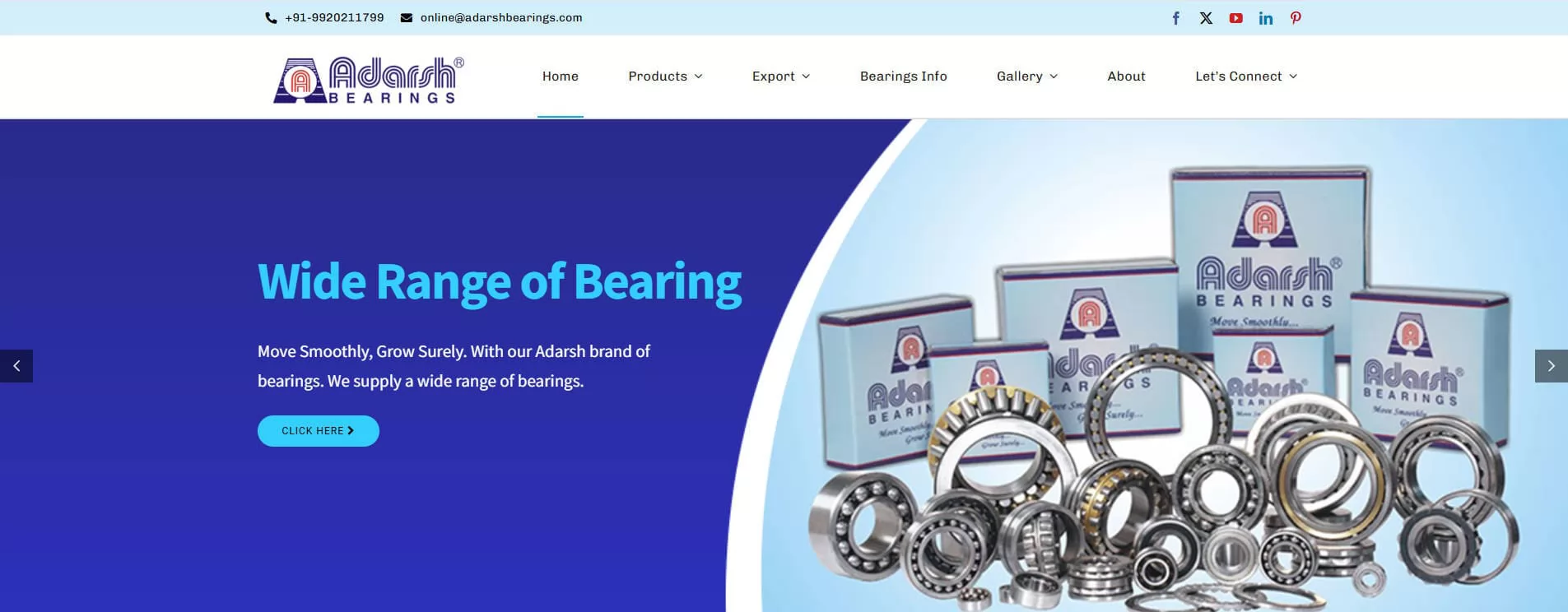 Adarsh Bearings - Custom OEM Ball Bearing Manufacturer in India