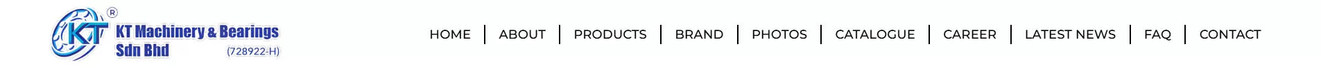 KT Machinery and Bearings Branded Industrial Ball Bearings in Malaysia